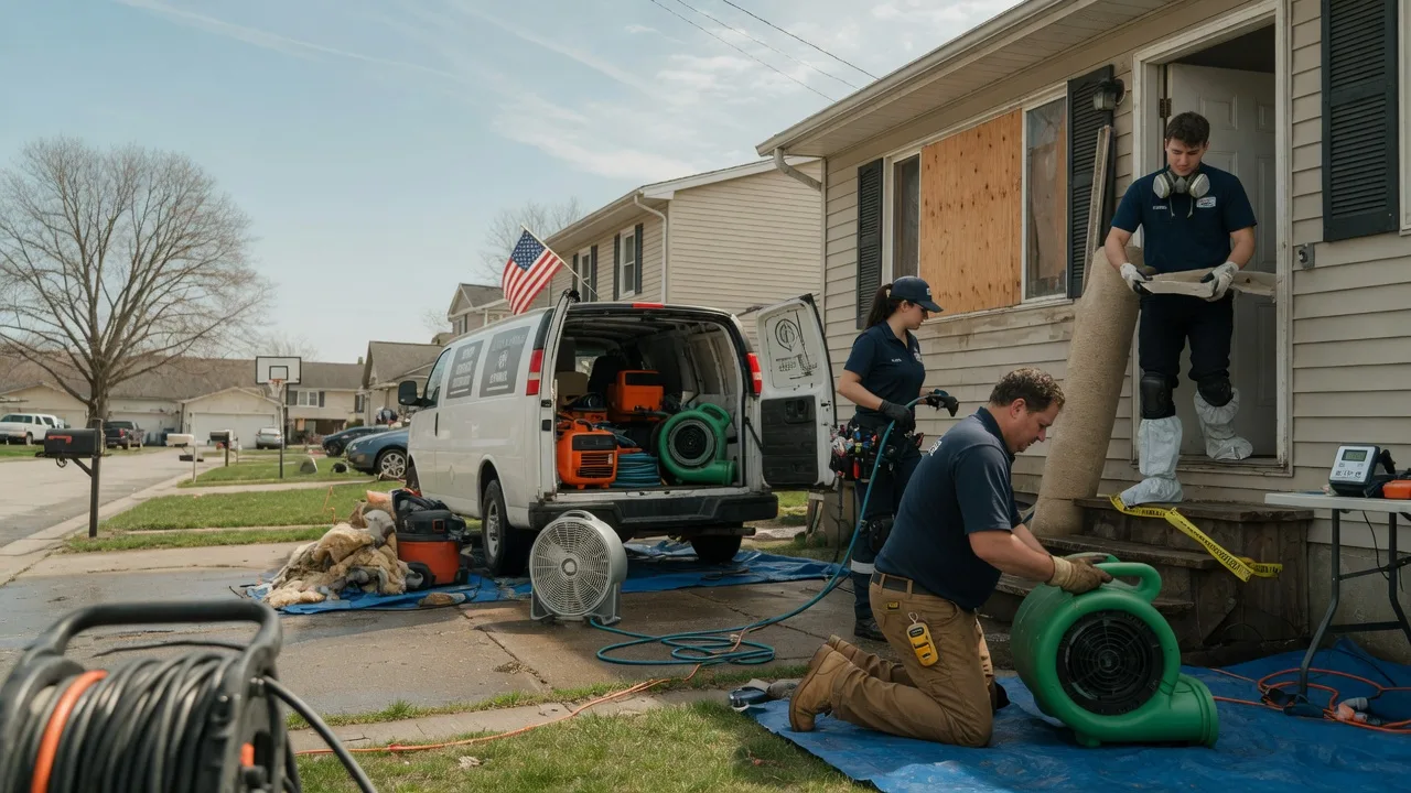 Water Damage Restoration in Brookville, IN near me
